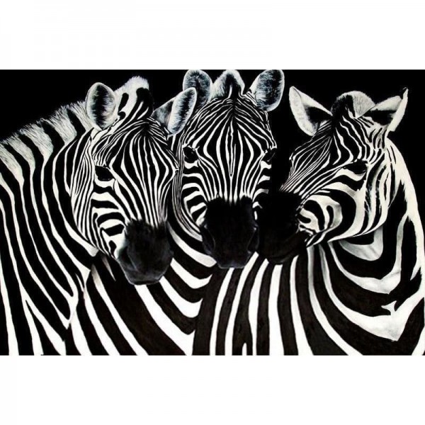 DIY Diamond Painting - Dierenzebra PIX-229