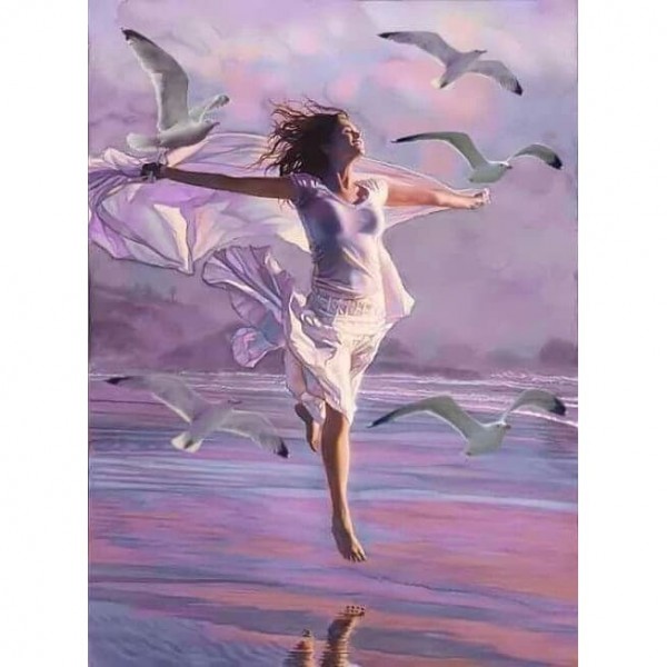 DIY Diamant Schilderij - Fantasie PIX-1795