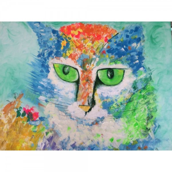 DIY Diamond Painting - Kat PIX-1351