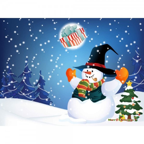 DIY Diamond Painting - Kerst PIX-1084