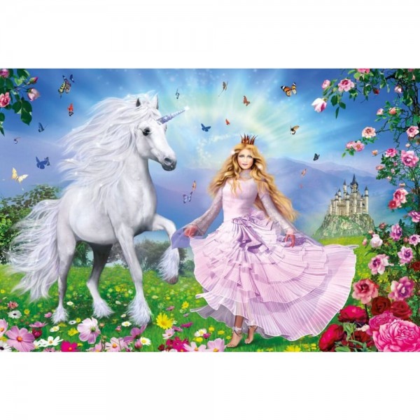 DIY Diamant Schilderij - Eenhoorn PIX-839