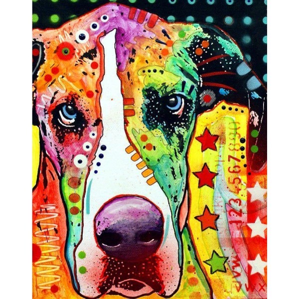 DIY Diamond Painting - Great Dane Colors PIX-1181
