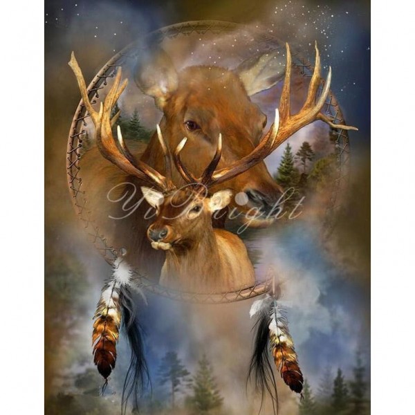 DIY Diamond Painting - Spirit Of The Elk PIX-245