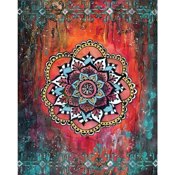 DIY diamant schilderij - Mandala PIX-869