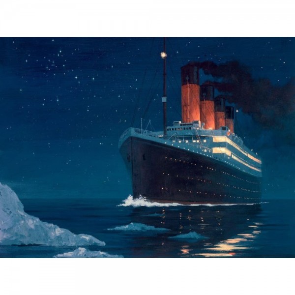 DIY diamant schilderij - Titanic boot schilderij PIX-556