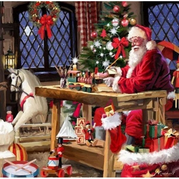 DIY Diamond Painting - Kerst PIX-933