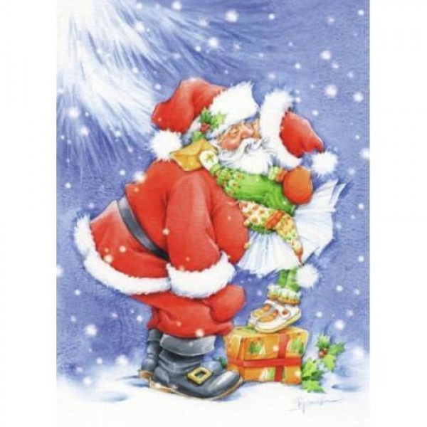 DIY Diamond Painting - Santas Christmas Hug PIX-255