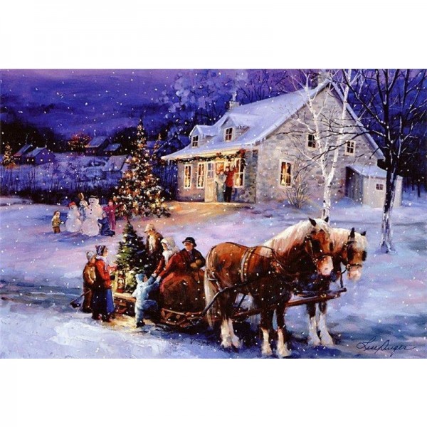 DIY Diamond Painting - Kerst PIX-913