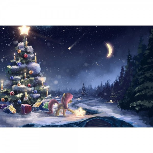 DIY Diamond Painting - Kerst PIX-1024