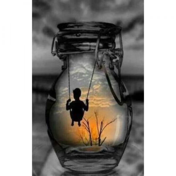 DIY Diamond Painting - Swinging Little PIX-60