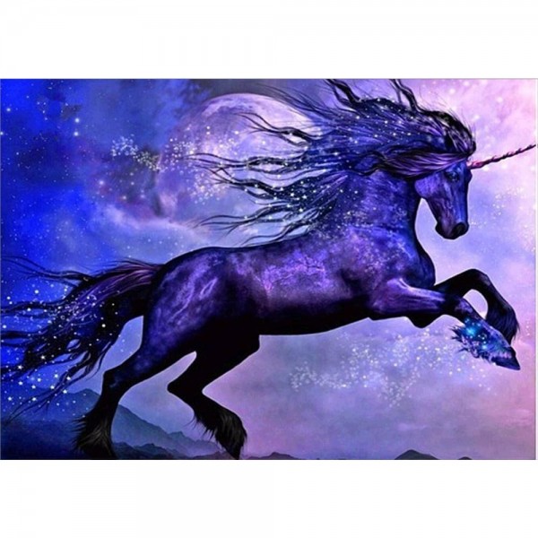 DIY Diamant Schilderij - Eenhoorn PIX-812