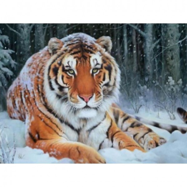 DIY Diamond Painting - Tijger PIX-191