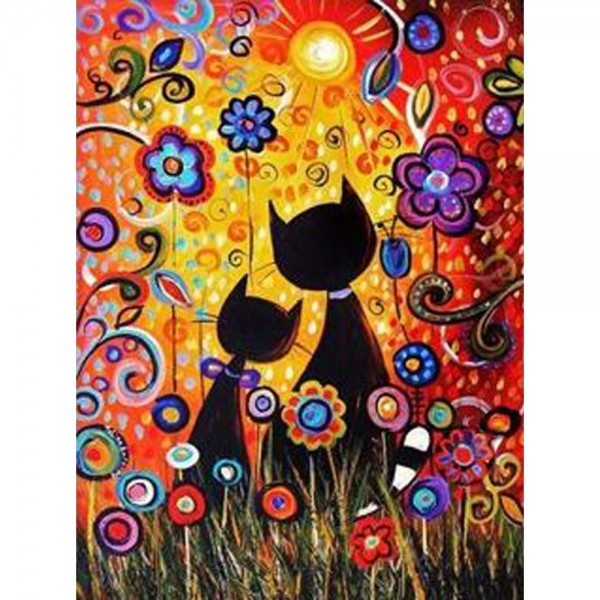 DIY Diamond Painting - Kat PIX-1381