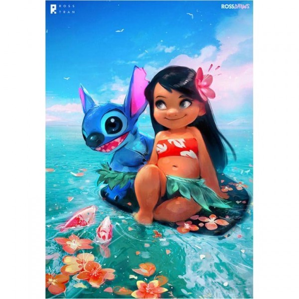 DIY Diamant Schilderij - Cartoon PIX-3159