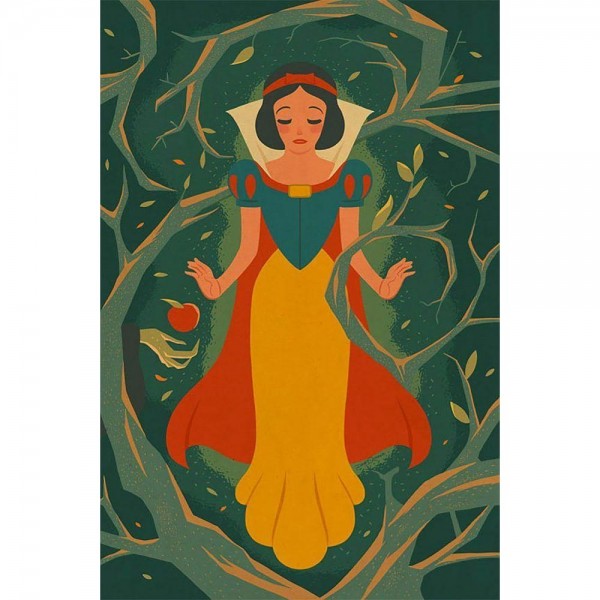 DIY diamant schilderij - Cartoon PIX-3214