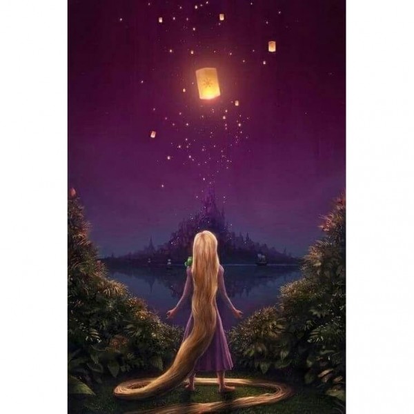 DIY Diamant Schilderij - Cartoon PIX-3178