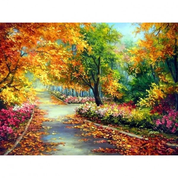DIY Diamond Painting - Schoonheid van de herfst PIX-76