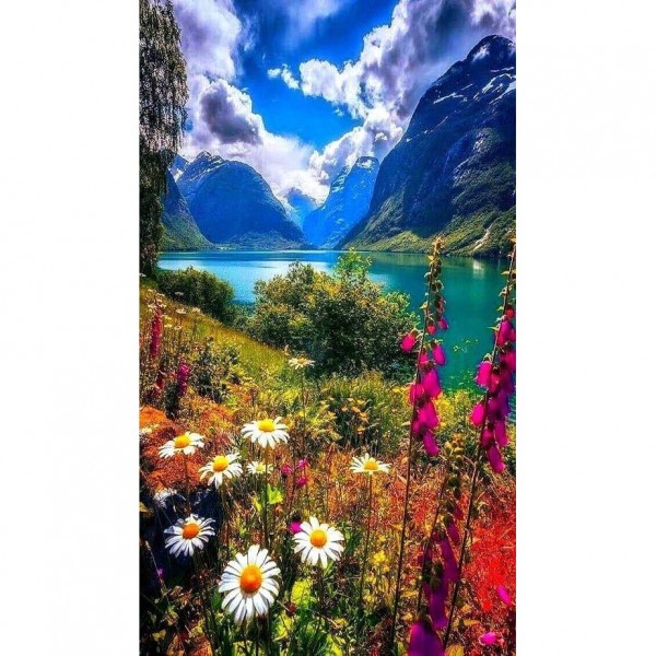 DIY Diamond Painting - Landschappen PIX-2223