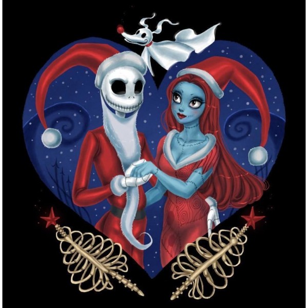 DIY Diamond Painting - Nightmare Before Christmas Marry PIX-1286
