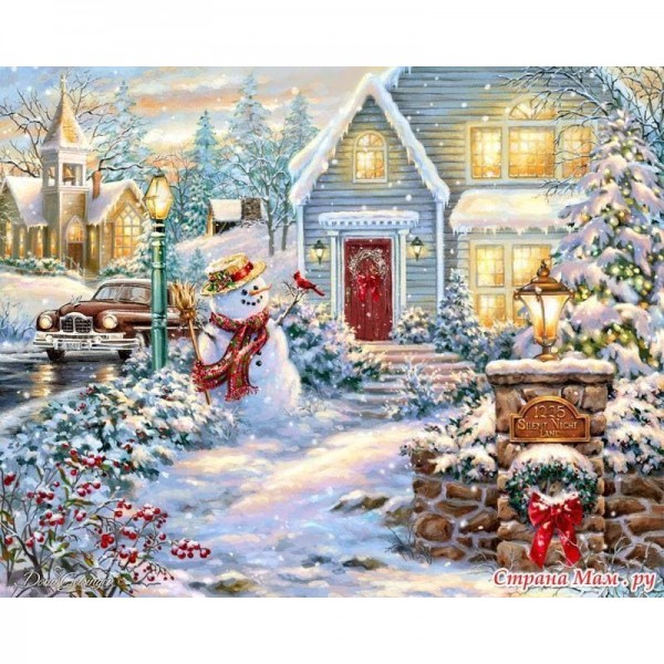 DIY Diamond Painting - Kerst PIX-912