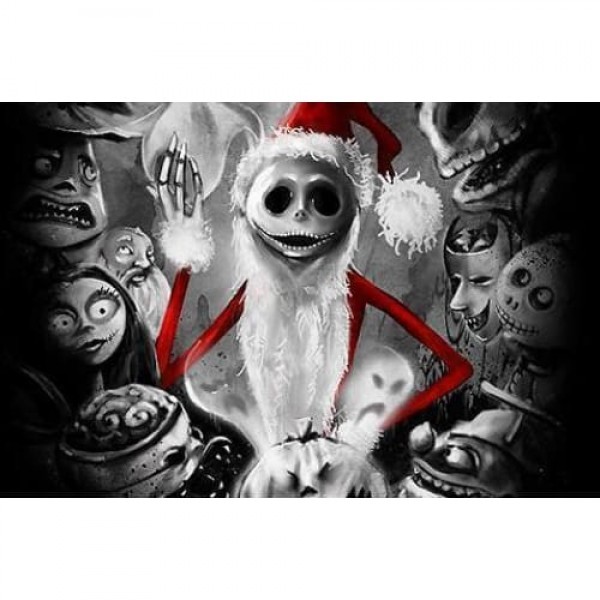 DIY Diamond Painting - The Nightmare Smile PIX-1283