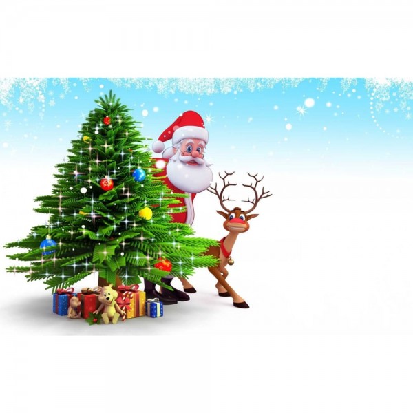 DIY Diamond Painting - Kerst PIX-1002