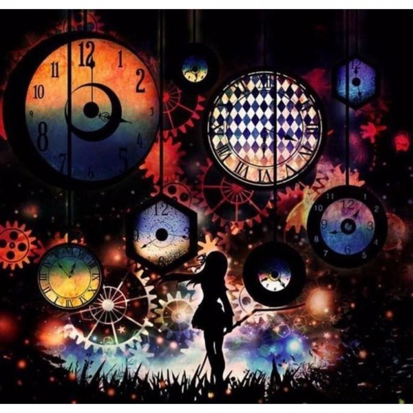 DIY Diamond Painting - Tijd met het meisje PIX-90