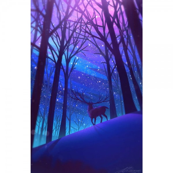 DIY diamant schilderij - Fantasy PIX-2002