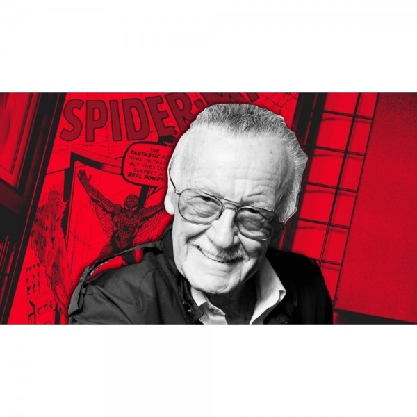 DIY Diamond Painting - Stan Lee en Spiderman Comic PIX-638
