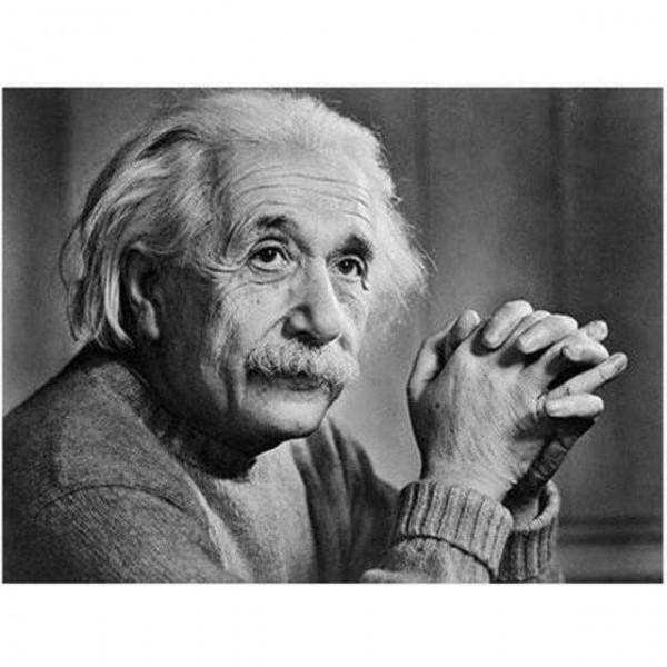 DIY Diamond Painting - Beroemde wetenschapper Einstein PIX-635
