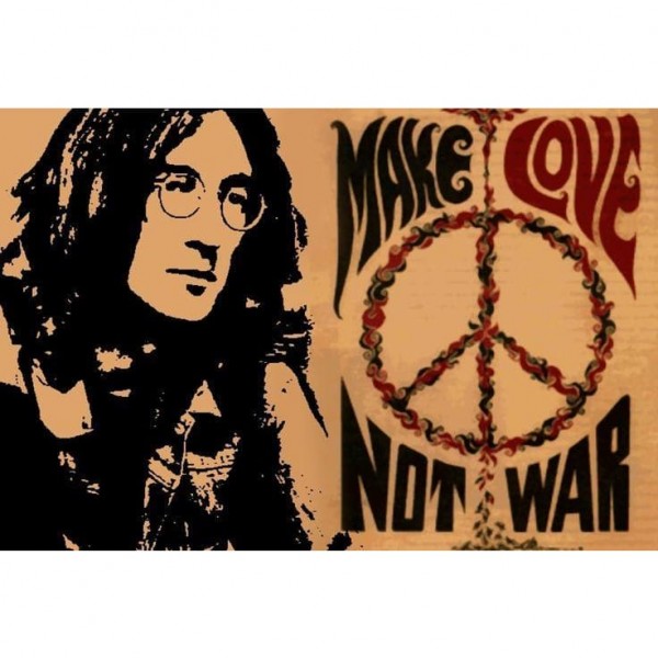 DIY Diamond Painting - Lennon Make Love PIX-395