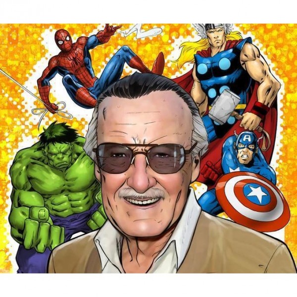 DIY Diamond Painting - Strips Stan Lee PIX-640