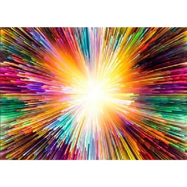 DIY diamant schilderij - abstracte volledige kleuren PIX-444