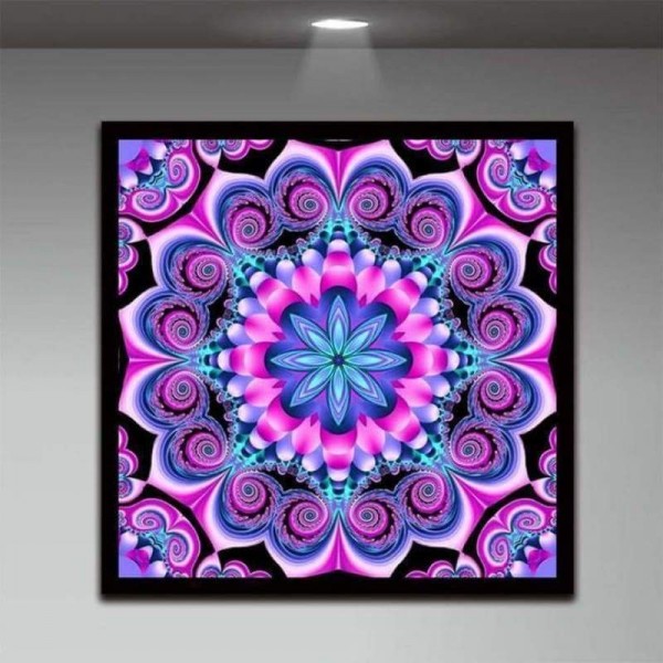 Hot Sale Crystal Abstracte Mandala Volledige Boor - 5D Diy Diamond Painting Kits BQ5006