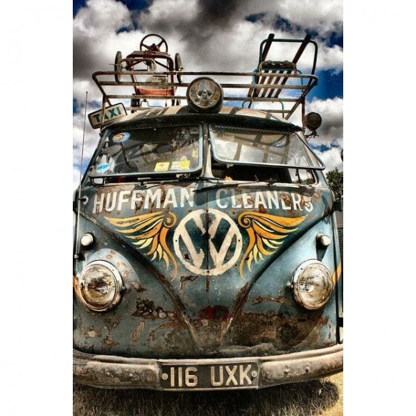 DIY diamant schilderij - Vintage PIX-1534