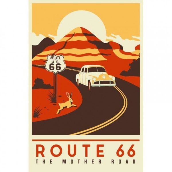 DIY diamant schilderij - Vintage PIX-1567