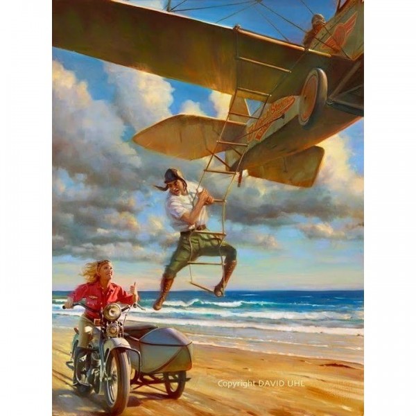 DIY diamant schilderij - Vintage PIX-1547