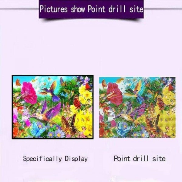 Moderne kunststijl vogelpatroon Diy volledige boor - 5D mozaïek volledige diamanten schilderijsets QB5811