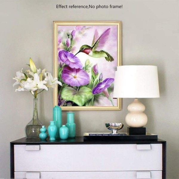 Volledige boor - 5D DIY Diamond Painting Kits Cartoon Bird And Flower