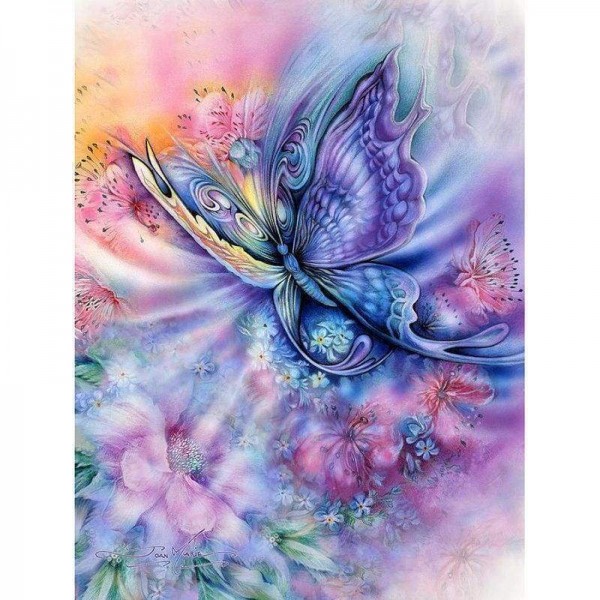 Volledige boor - 5D DIY Diamond Painting Kits Dream Colorful Butterfly