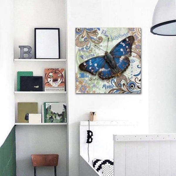 Volledige boor - 5D DIY Diamond Painting Kits Cartoon Butterfly