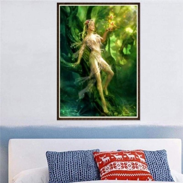 Volledige boor - 5D DIY Diamond Painting Kits Fantastische schoonheid en vlinder