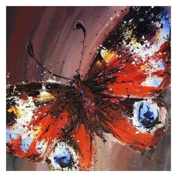 Volledige boor - 5D DIY Diamond Painting Kits Dream Colorful Butterfly