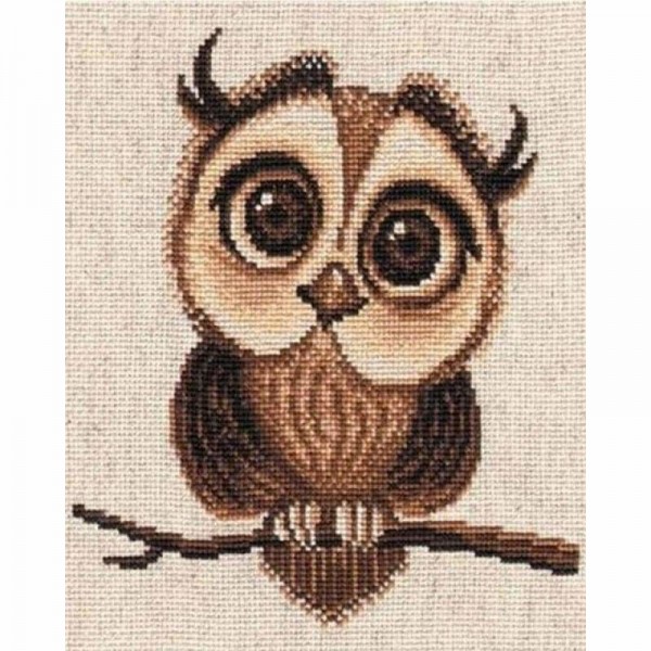 Volledige boor - 5D DIY Diamond Painting Kits Cartoon Animal Owl
