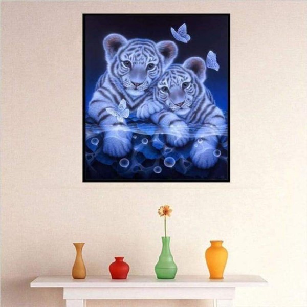 Dream Tiger Picture Full Drill - 5D Diy Diamond Painting Kits QB6432