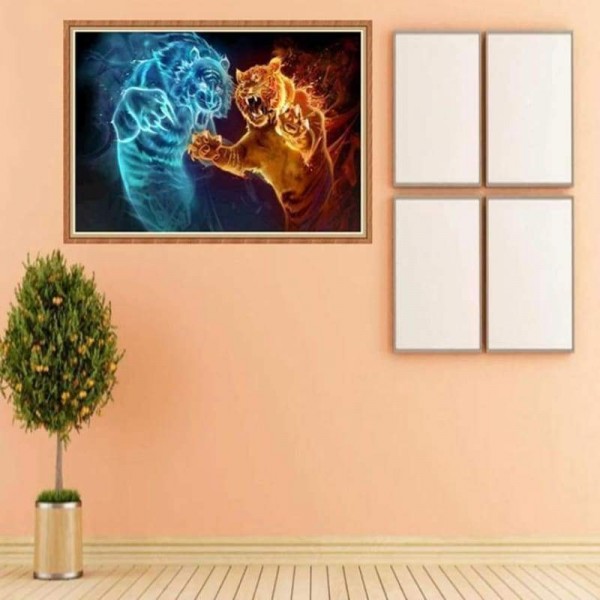 Speciale Animal Tiger Picture Full Drill - 5D Diy Diamond Painting Kits QB5064