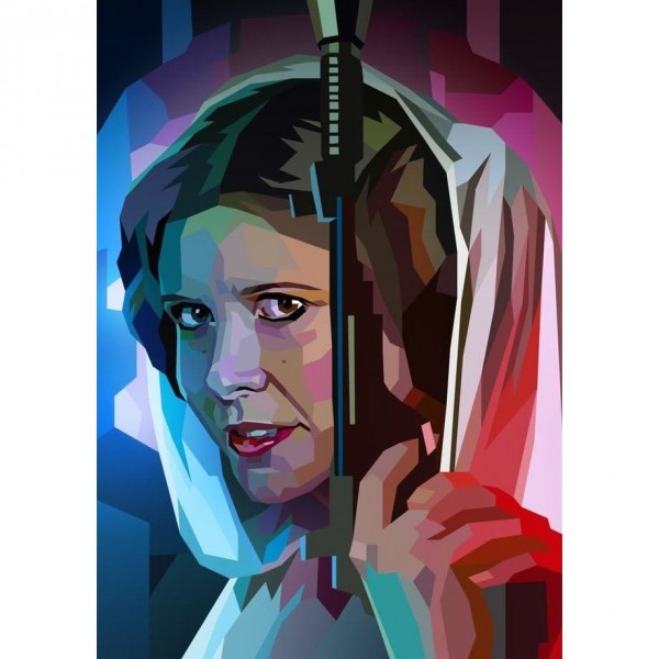 DIY diamant schilderij - Cartoon PIX-3213