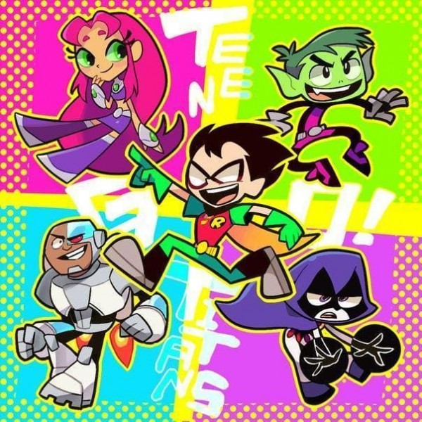 DIY Diamond Painting - Teen Titans Go Colors PIX-399