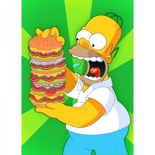 DIY diamant schilderij - Cartoon PIX-3244