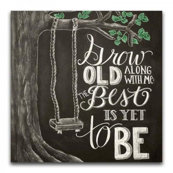 Nieuwe aankomst vierkante boor schoolbord volledige boor - 5D diy diamant schilderij kits